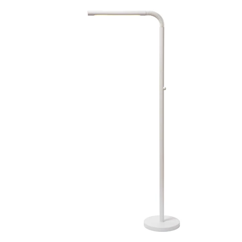 Lucide GILLY - Rechargeable Floor reading lamp - Battery pack - LED Dim. - 1x6W 2700K - White - detail 1